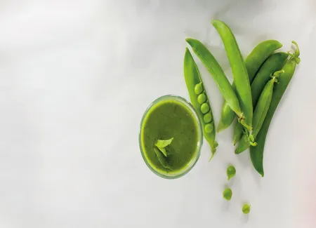 Gaspacho petit pois & menthe