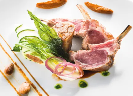 Le carré d’agneau du bourbonnais