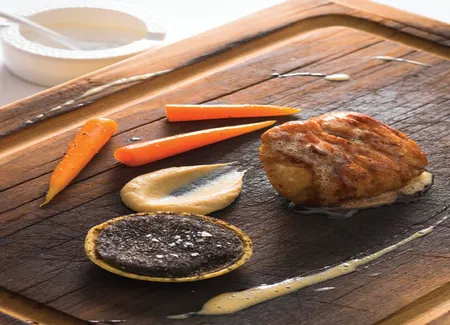 Le ris de veau et les pommes raphia
