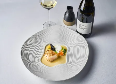 Lotte de ligne rôtie et sauvignon gris « avant l’aube » 2022