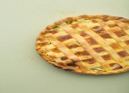 Tarte soleil chocolat caramel
