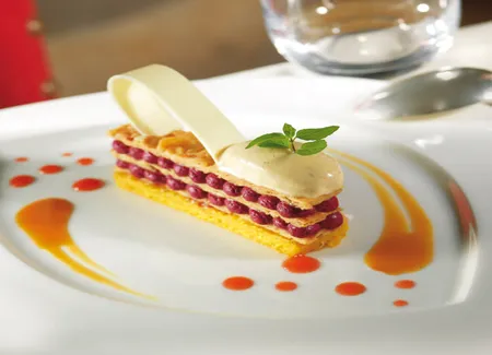 Poitrine de pigeon, et courge butternut rôtie
