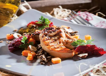 Foie gras aux saveurs de sous-bois