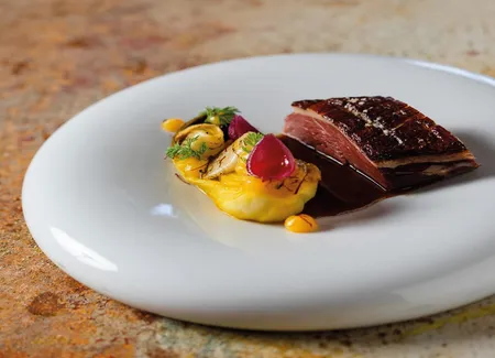 Duo foie gras – chutney de mangue