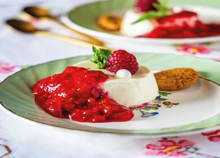 Panna cotta aux anis de flavigny
