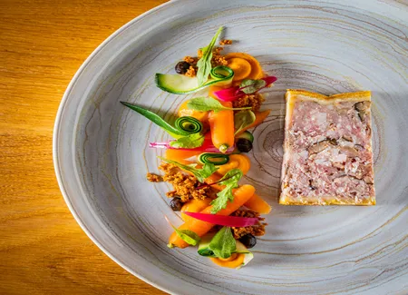 Pâté croûte aux shitakés