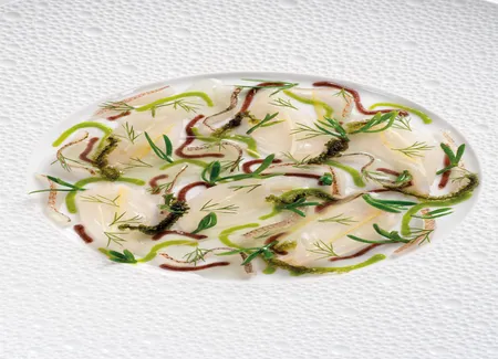 Le relief de poisson, jus de fenouil sauvage