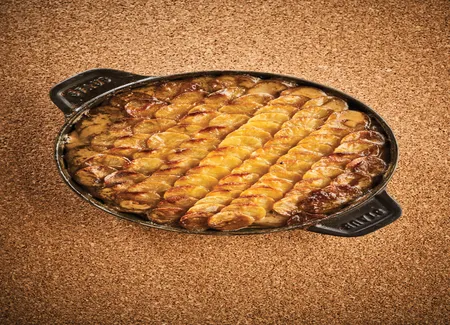 Estouffe de pommes de terre aux cèpes