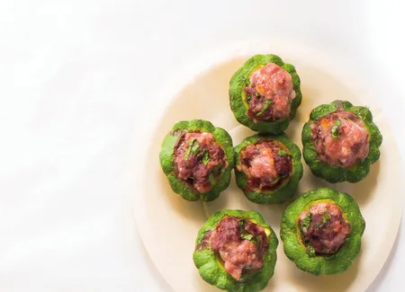 Mini pâtissons farcis