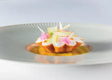 Tartelette rhubarbe