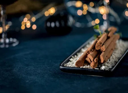 Bûche de noël au chocolat