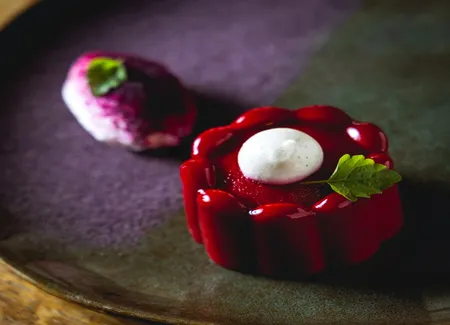 Charlotte citron & framboises