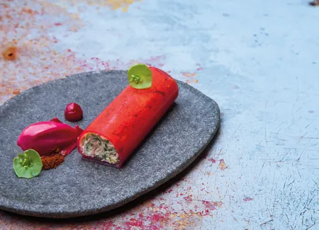 Cannelloni de homard, tomate