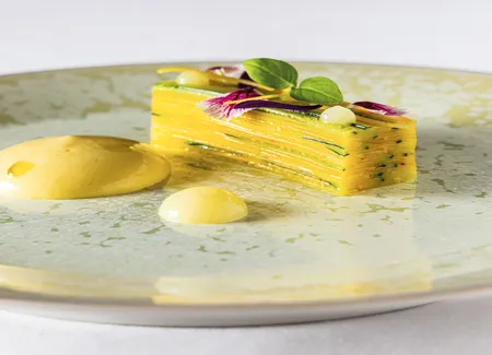 Compression de courgettes