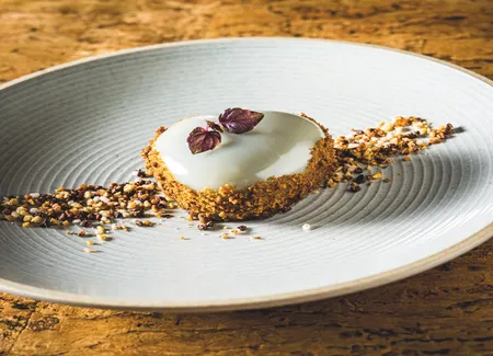 En terre de bourgogne – dessert au cassis