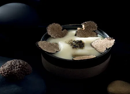 Emulsion de panais au chocolat blanc