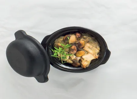 Mini terrine de lapin aux pistaches