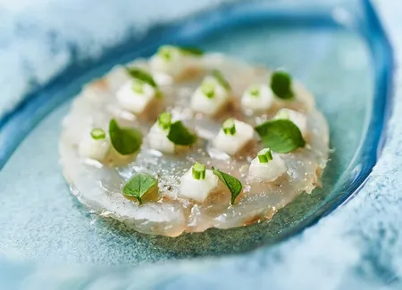 Pépite vacherin, abricot amande