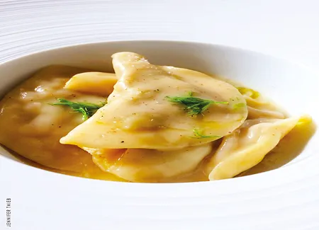 Raviole de veau façon pelmeni