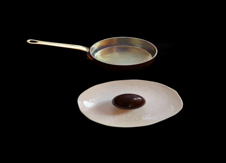 Chartreuse flambée chocolat fondu