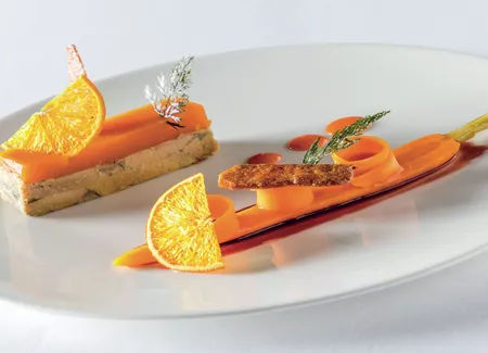 Foie gras pressé