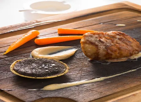 Le ris de veau et les pommes raphia