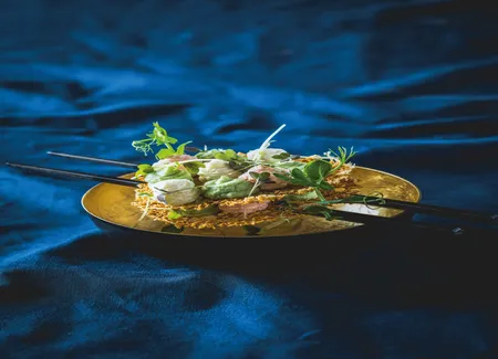 Millefeuille de saumon fumé