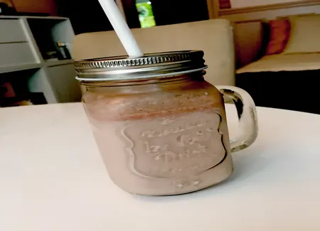 Milk shake nutella et lait concentré