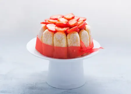 Charlotte aux fraises au cookeo