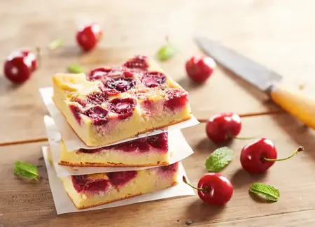 Clafoutis grand-mère aux cerises au cookeo