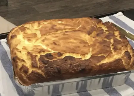 Gâteau au fromage blanc aux fraises (light)