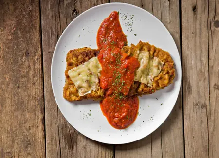 Escalopes de veau parmigiana