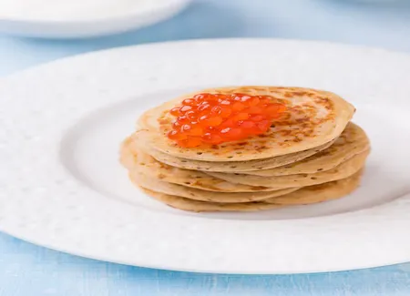 Blinis de carottes