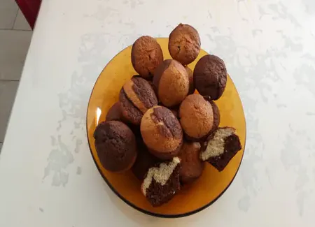 Mini marbré au chocolat noir