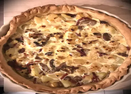 Tarte d'automne aux pâtissons