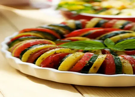 Tian provençal au monsieur cuisine