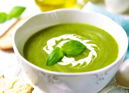Soupe aux épinards au monsieur cuisine