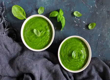 Soupe aux épinards au thermomix