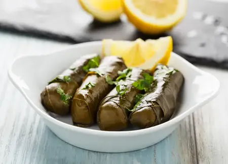 Dolmas (feuille de vigne) au cookeo