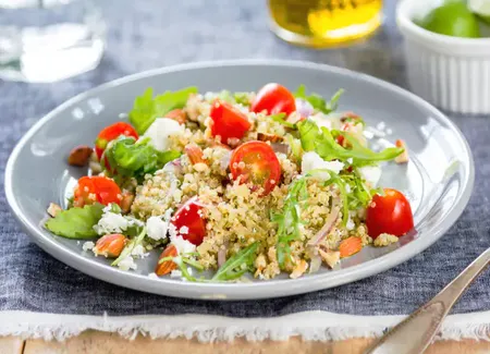 Salade de quinoa à la feta au companion