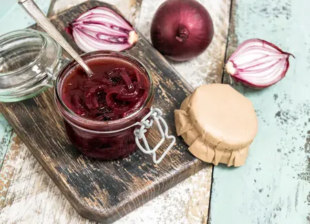 Confiture d'oignons au monsieur cuisine