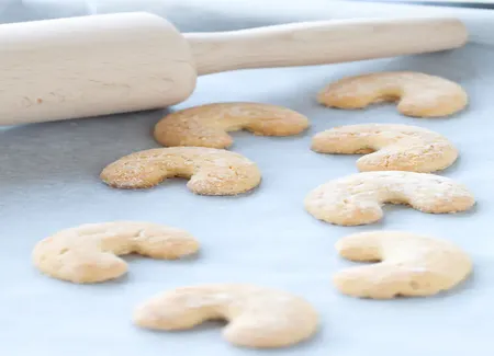 Vanillekipferl (biscuits kipferl à la vanille)
