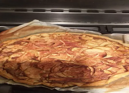 Tarte aux pommes revisitée au spéculoos