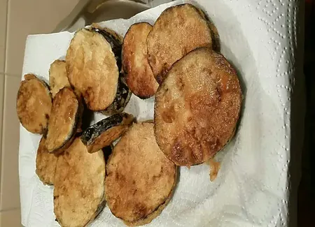Beignet d'aubergine ultra rapide