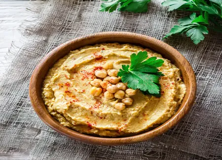 Houmous au monsieur cuisine