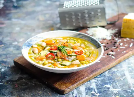 Minestrone au pistou au companion