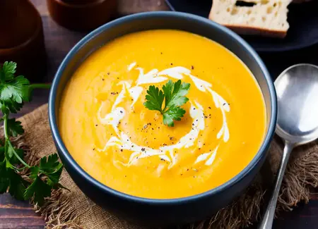 Velouté de potiron au cookeo