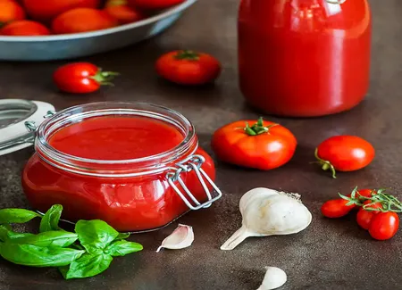 Sauce tomate au cooking chef