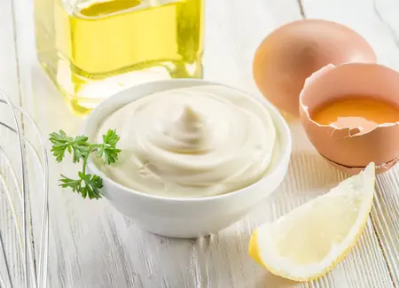 Mayonnaise au cooking chef