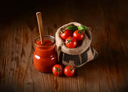 Ketchup au cooking chef